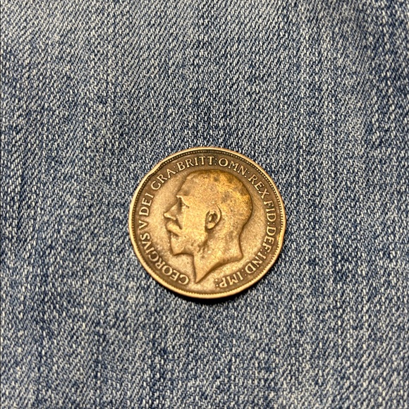 1916 Great Britain One Penny - Picture 1 of 2